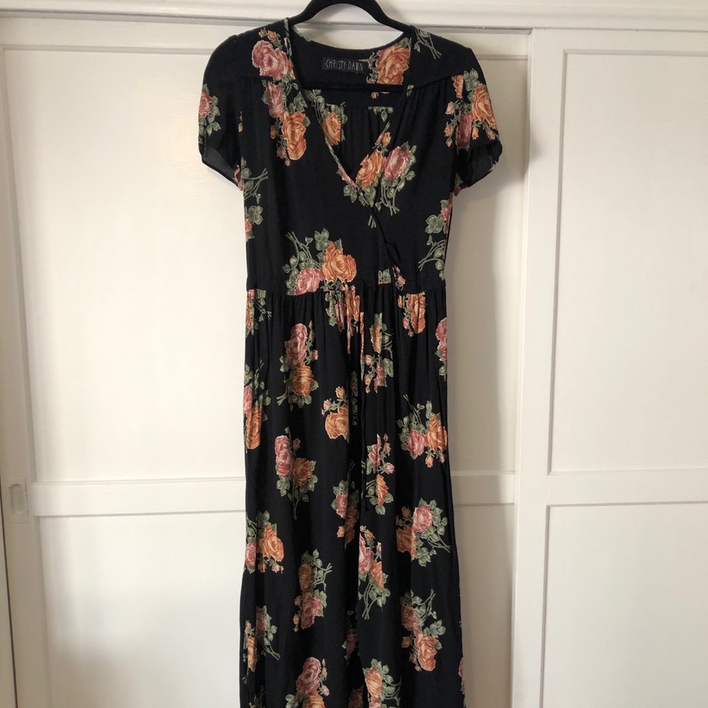 Christy Dawn  Dawn Dress black floral